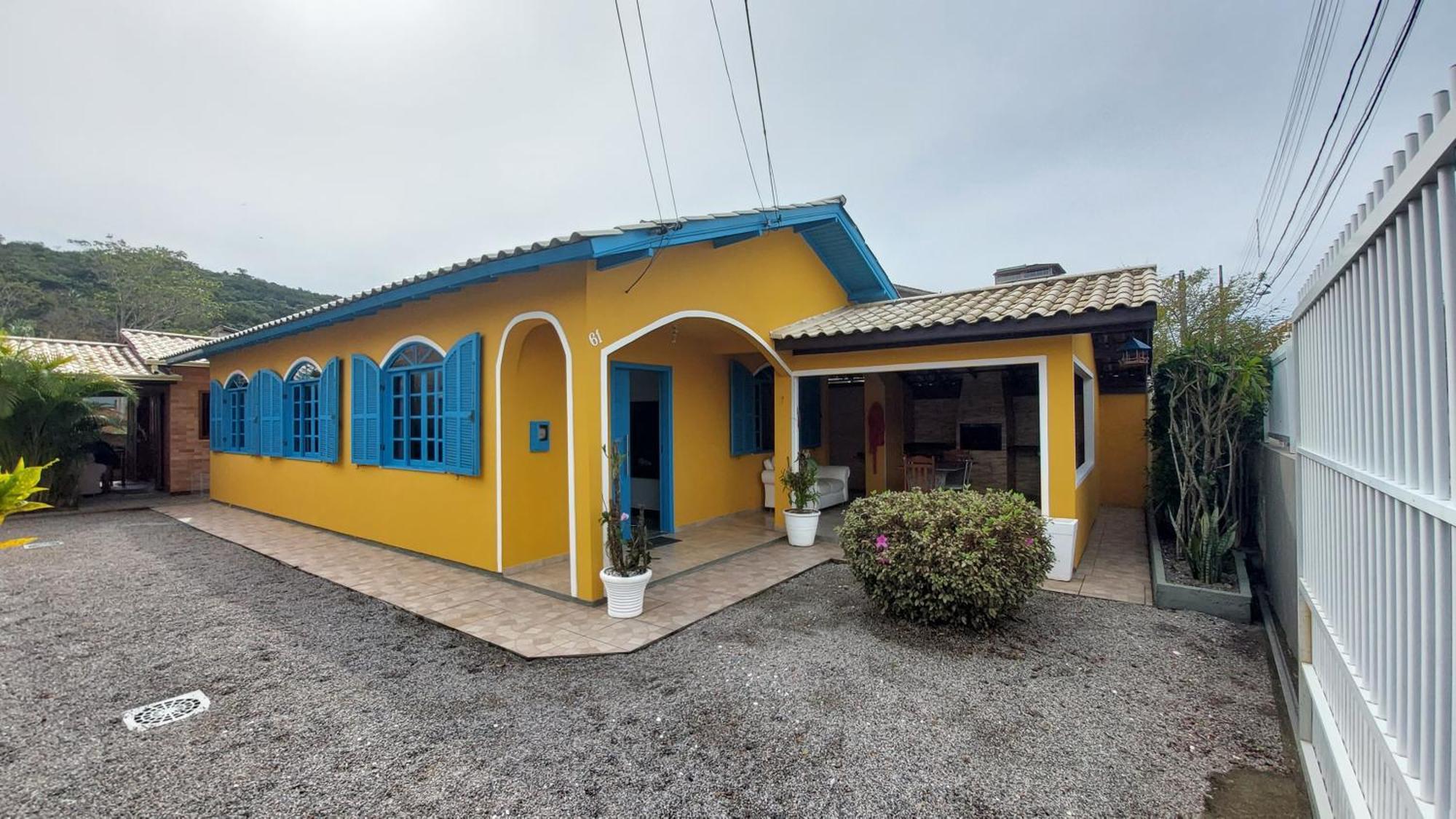 Casa 300m da praia com lindo jardim! Florianopolis Exterior foto